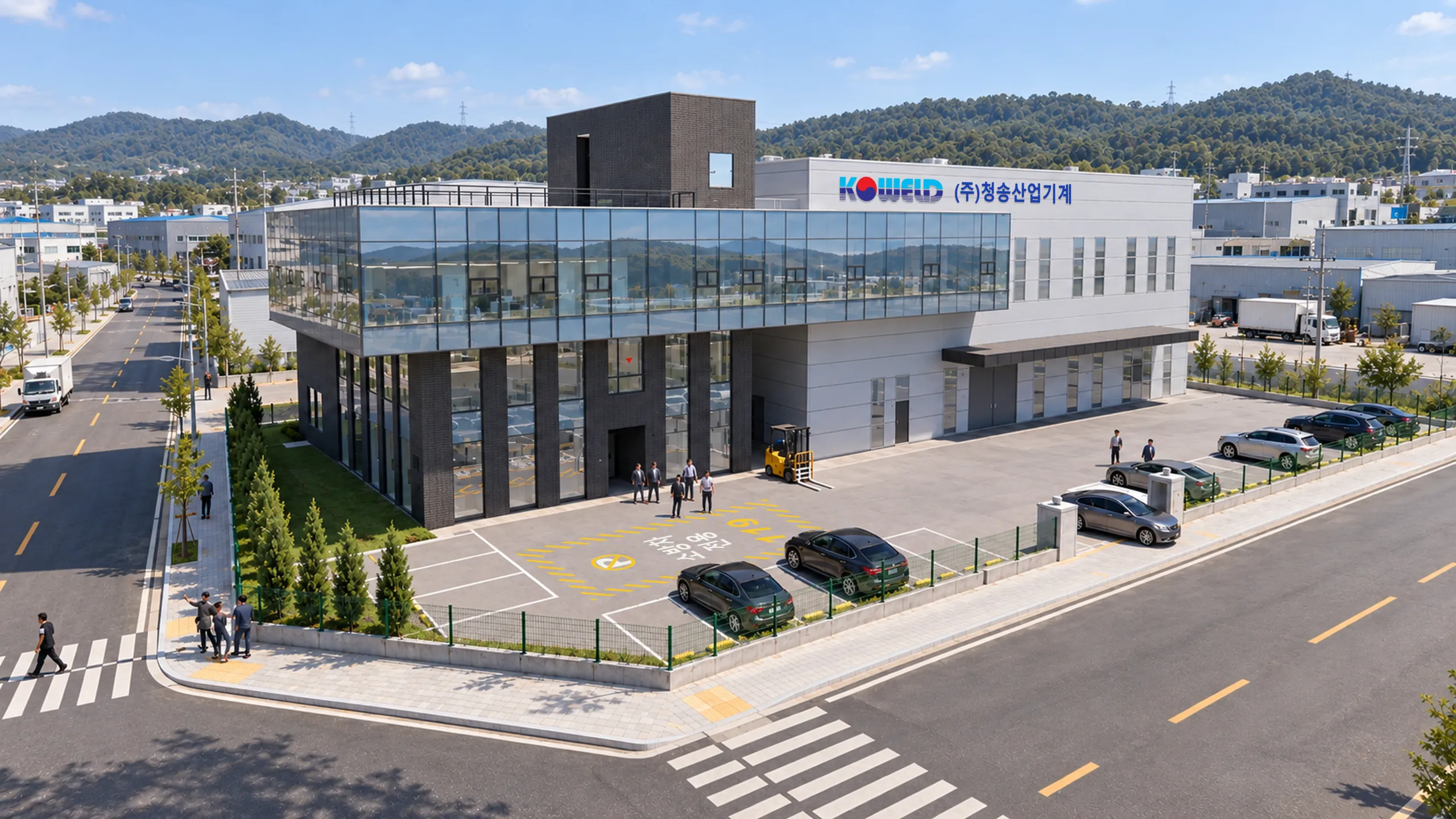 김해 대동 월촌리 청송산업기계