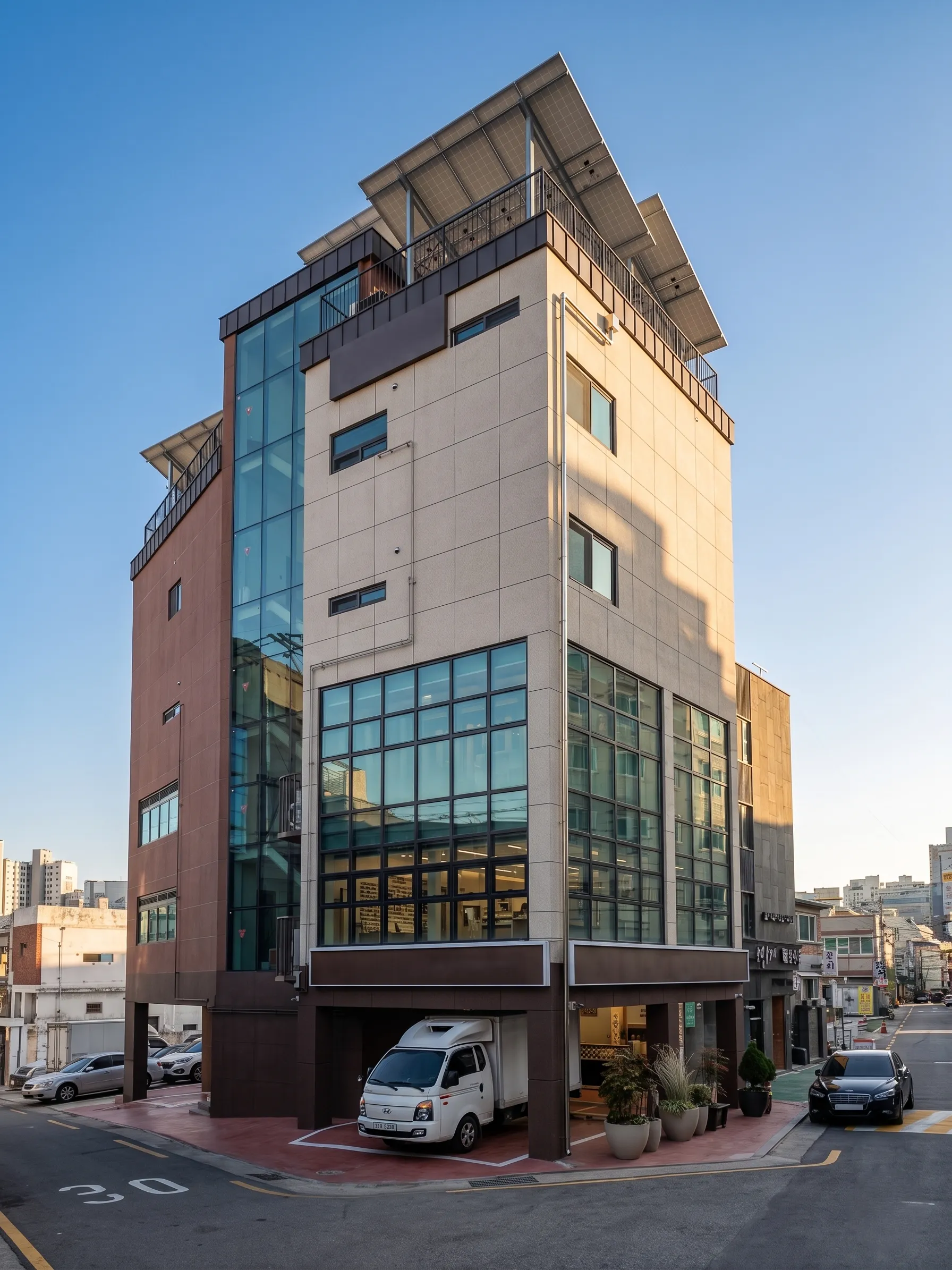 부산 남천동 근린생활시설 시공 사례
